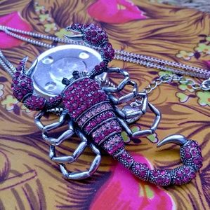 Betsey Johnson scorpion necklace